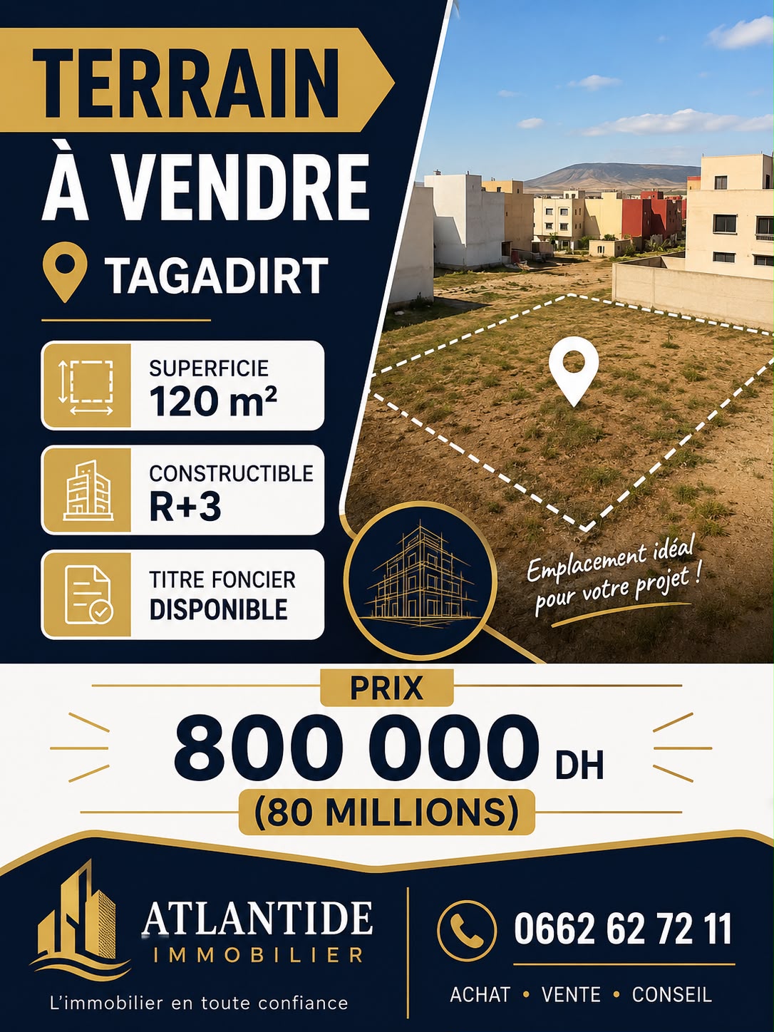 TERRAIN à VENDRE